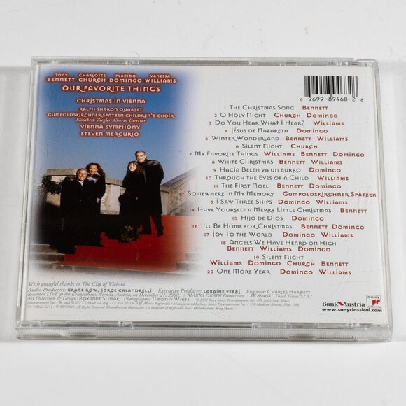 Opera Superstars: Pavarotti, Domingo, Church, Bennett & Williams, Three CD Set - Picture 7 of 7